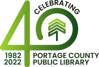 Portage County Public Library_40th Logo